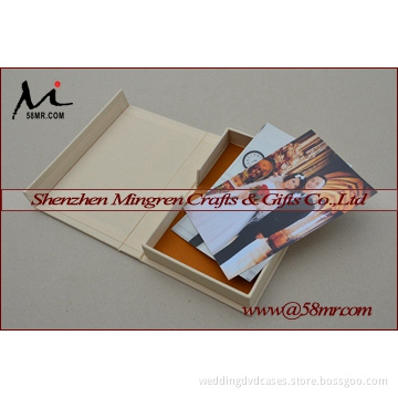 Wedding Linen Paper Photo Storage Packaging Box